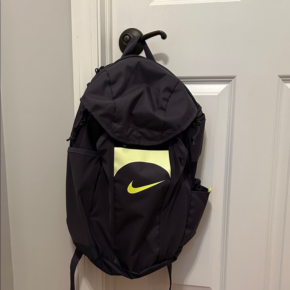 Nike Academy Backpack Navy(Slate) and Volt